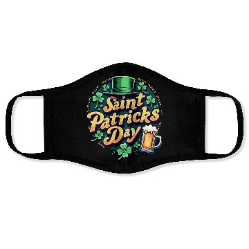 Discover Saint Patrick`s Day Beer Face Masks