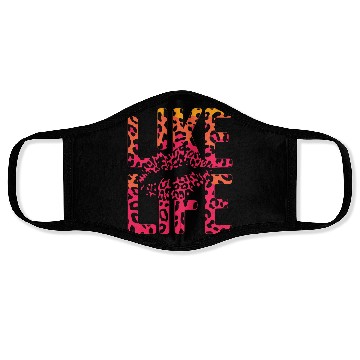 Discover Like Life Leopard Kiss Face Masks