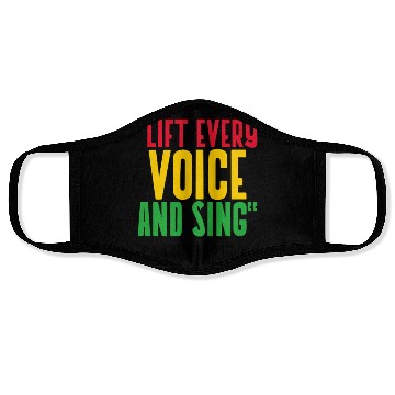 Discover LIFT EVERY VOICE and SING Face Masks