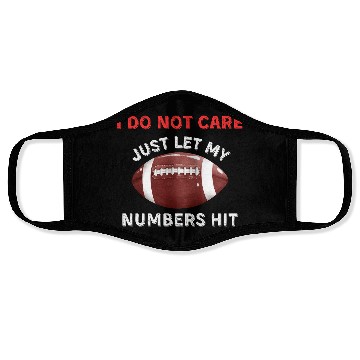 Discover Just Let My Numbers Hit Face Masks