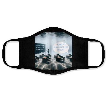 Discover School for Fish 3 Face Masks