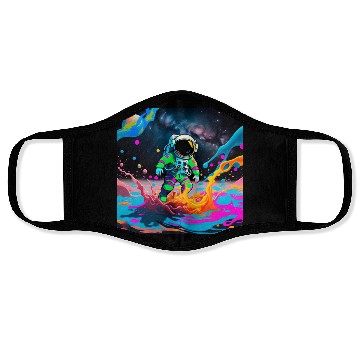 Discover Splash of space 2 Face Masks