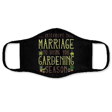 Discover Plant Lover Gardening Husband Wife Face Masks