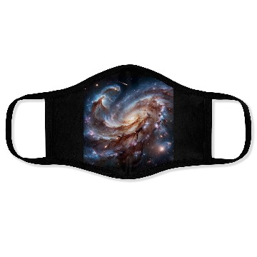 Discover Galaxy Universe Face Masks