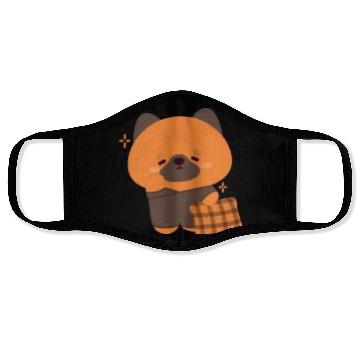 Discover Sleepy German Shepherd Face Masks