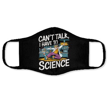 Discover Science Laboratory Laborant Inspiration Face Masks