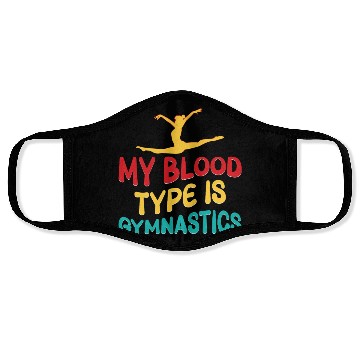 Discover Gymnastics Gym Fitness Sports Training Face Masks