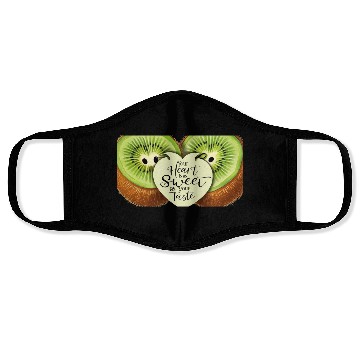 Discover Your Heart is Sweet as Your Taste – Kiwi Love Face Masks