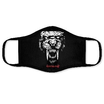 Discover Fierce Werewolf Roar Face Masks