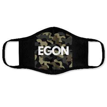Discover Egon Name Face Masks Men Good Quality Camouflage