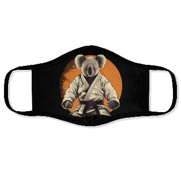 Discover Jiu Jitsu/Judo/Fighter Koala Face Masks