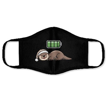 Discover Sea Otter Sleeping Recharging Night Bedtime Face Masks