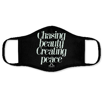 Discover Chasing Beauty Creating Peace Libra Zodiac Face Masks