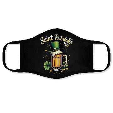 Discover St Patrick`s Day Beer Face Masks