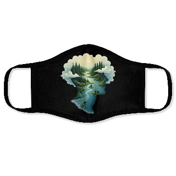 Discover Nature’s Mind – A Green Perspective Face Masks