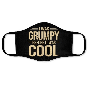 Discover Grumpy Old Man Face Masks