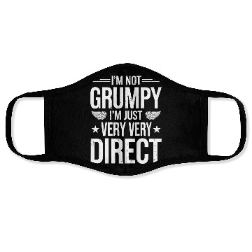 Discover Grumpy Old Man Face Masks
