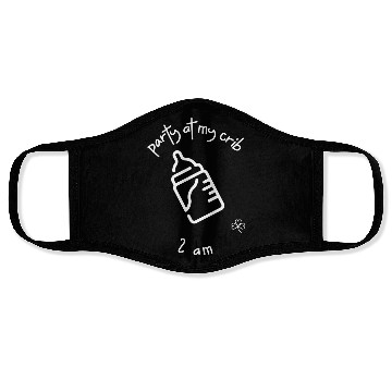 Discover Party At My Crib Face Masks