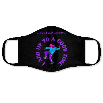 Discover Trust me i'm an accountant Face Masks