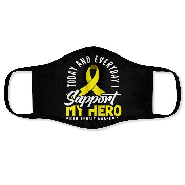 Discover Support My Hero Microcephaly Awareness Face Masks