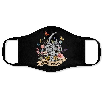 Discover Protect Your Peace Mindfulness Face Masks
