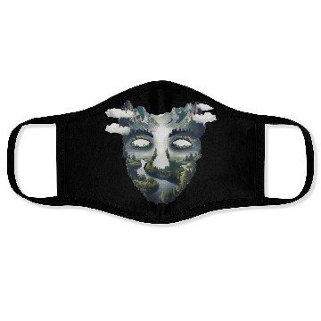 Discover Hiking Adventure: Mountain Reflections and River Face Masks