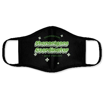 Discover Shenanigans Coordinator Face Masks