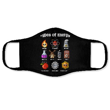 Discover Physics Types Of Energy Face Masks