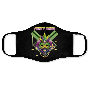 Discover Mardi Gras Party Gras Mask Celebration Face Masks