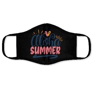 Discover Aloha Summer Face Masks