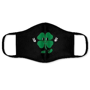 Discover Wee Little Hooligan Cute St. Patrick's Day Irish S Face Masks