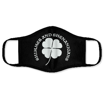 Discover Shimmer and Shenanigans Large Clove Design Face Masks