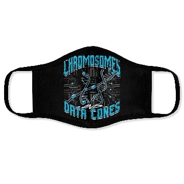 Discover Bioinformatics Analyst Chromosomes And Data Cones Face Masks