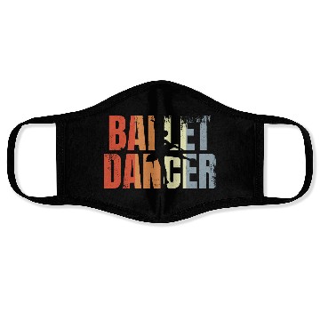 Discover Vintage Ballet Dancer Face Masks