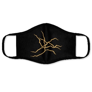 Discover Kintsugi Cracks Perfect Kintsugi Heart Face Masks