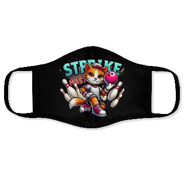 Discover The Ultimate Bowling Cat Champion Face Masks