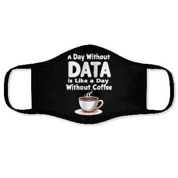 Discover Data Analyst Big Data Specialist Business Face Masks