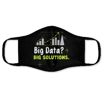 Discover Data Analyst Big Data Specialist Business Face Masks