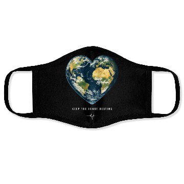 Discover Keep the Heart Beating Environment Earth Earth Day Face Masks