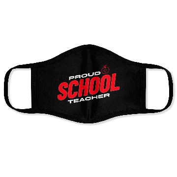 Discover Proud School Teacher Face Masks