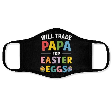 Discover Will Trade Papa for Easter Egg Sunday Face Masks