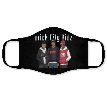 Discover Brick City Kidz 2 Face Masks