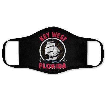 Discover KEY-WEST FLORIDA Sunshine-State West Keys Face Masks