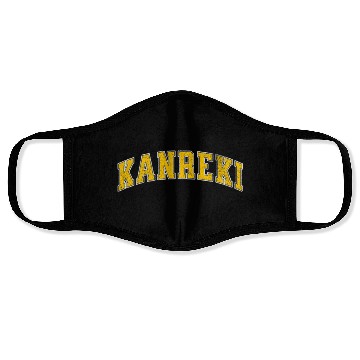 Discover Kanreki Japanese 60th birthday 還暦 Varsity Style Face Masks