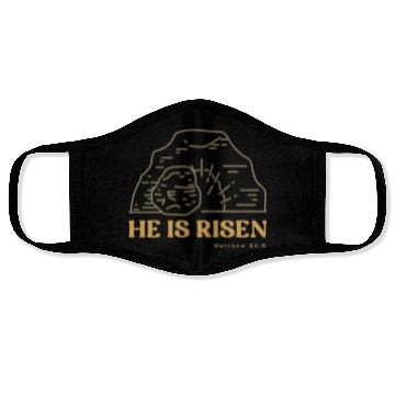 Discover He Is Risen Face Masks
