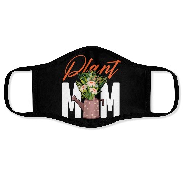 Discover Plant Lover Gardening Plant Mom Face Masks