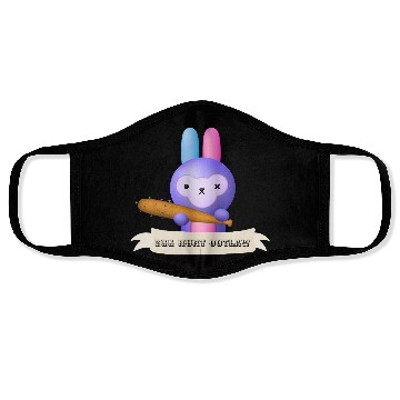 Discover Egg Hunt Outlaw Easter Face Masks