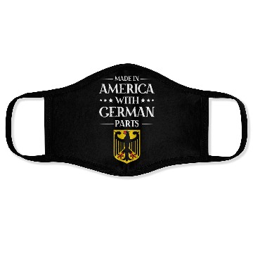 Discover Made In America With German Parts US Face Masks