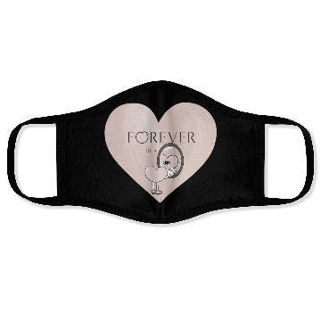 Discover Love you Forever Face Masks