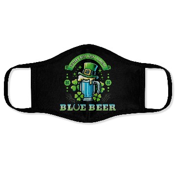 Discover Blue Beer Face Masks